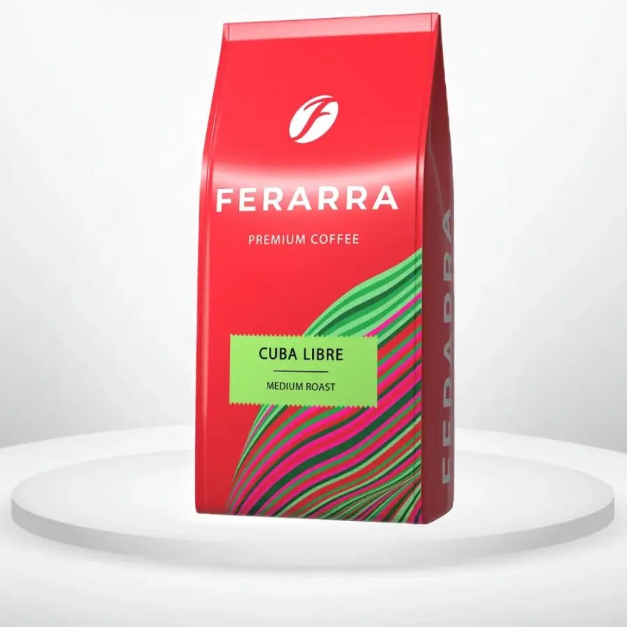 Кава Ferarra Cuba libre зерна 1 кг