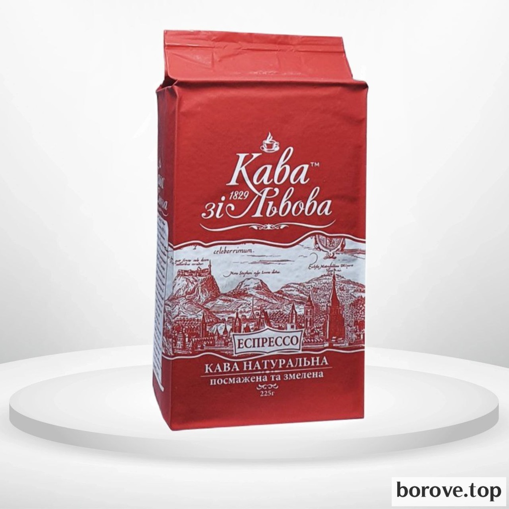 Кава зі Львова мелена Еспрессо 225 г