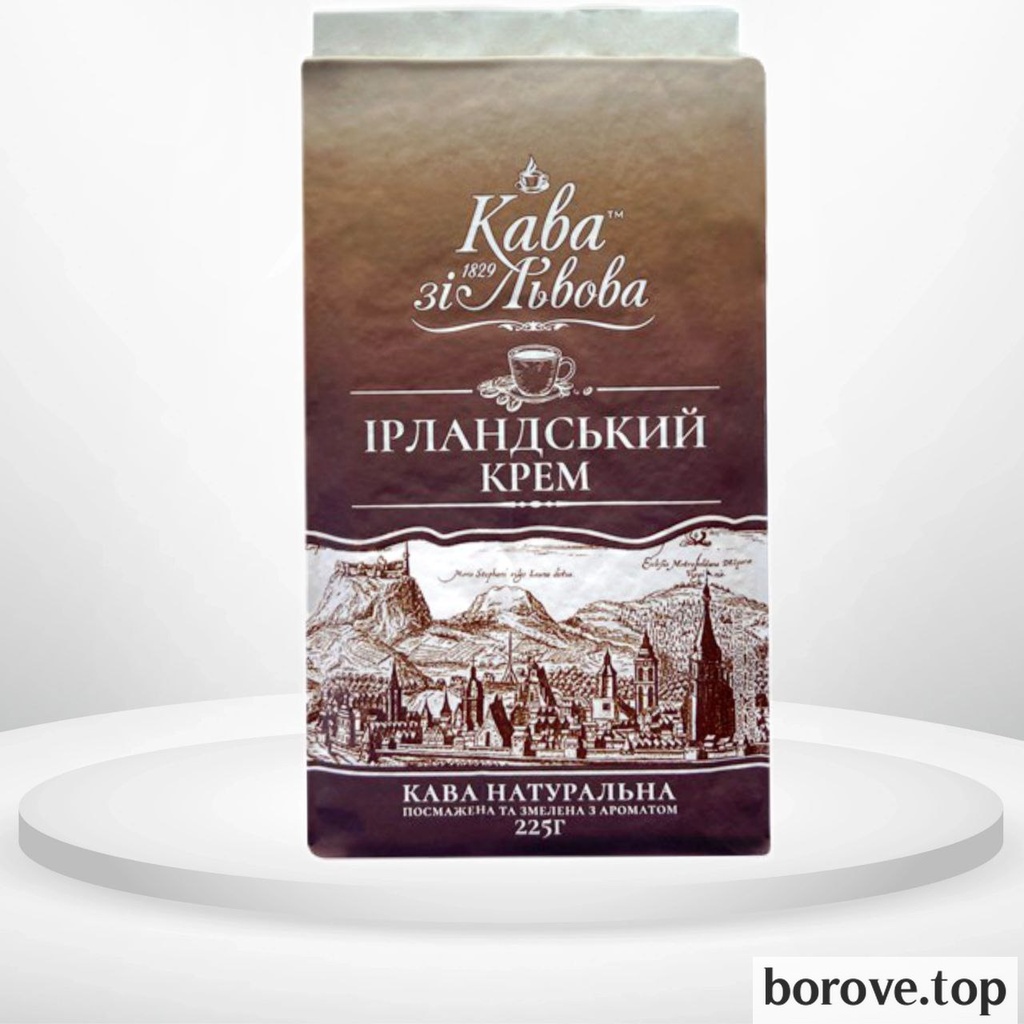 Кава зі Львова мелена Ірландський крем 225 г