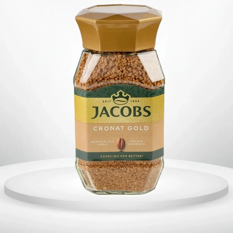 Кава розчинна Jacobs Gold Cronat 200 г банка