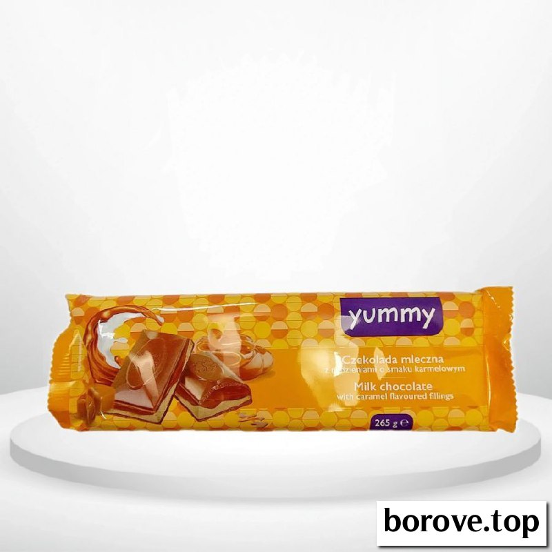 YUMMY шоколад карамель 265 г