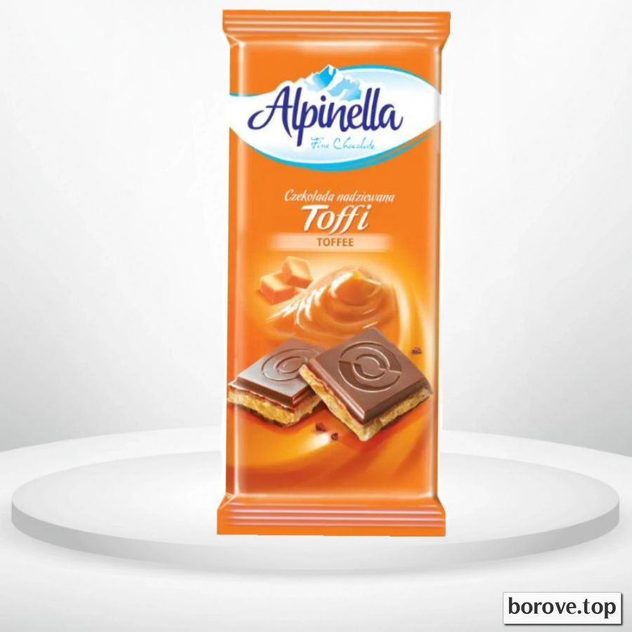 Альпінелла Тофі карамель оранжева 90 г