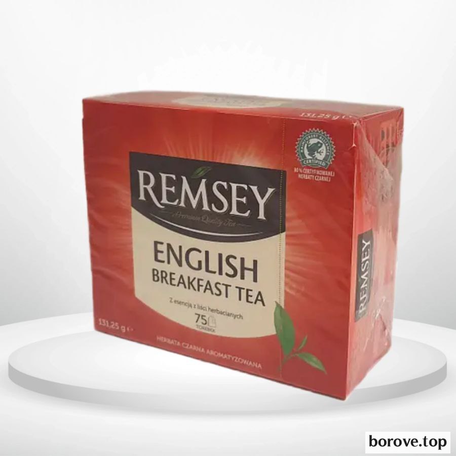 Чай Remsey English Breakfast Tea 75 пакетів