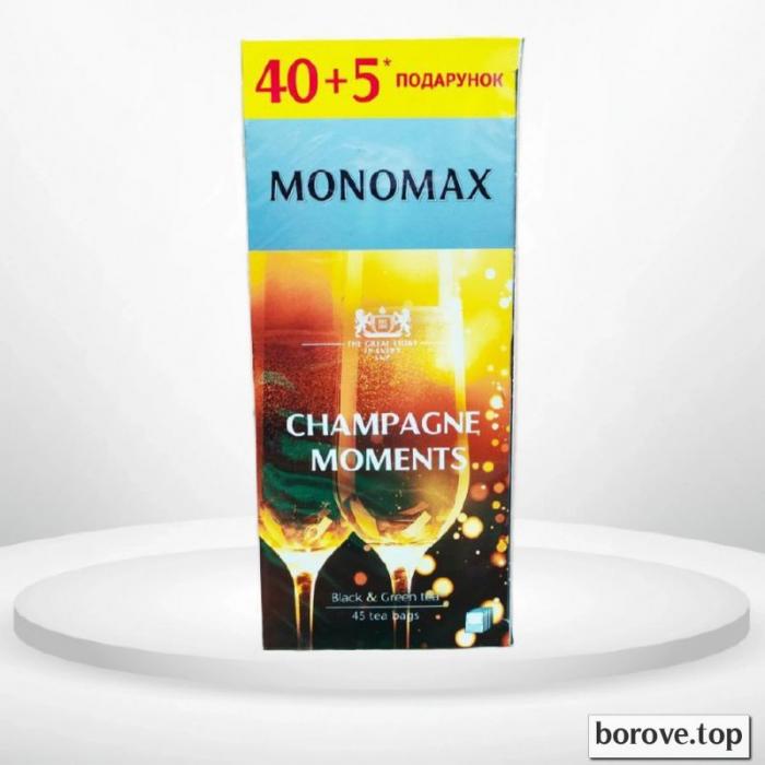 Чай мономах Бризки шампанського чорний 45 пак