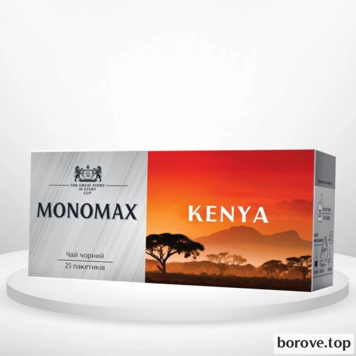 Чай Мономах КЕНІЯ чорний 25 пакетиків