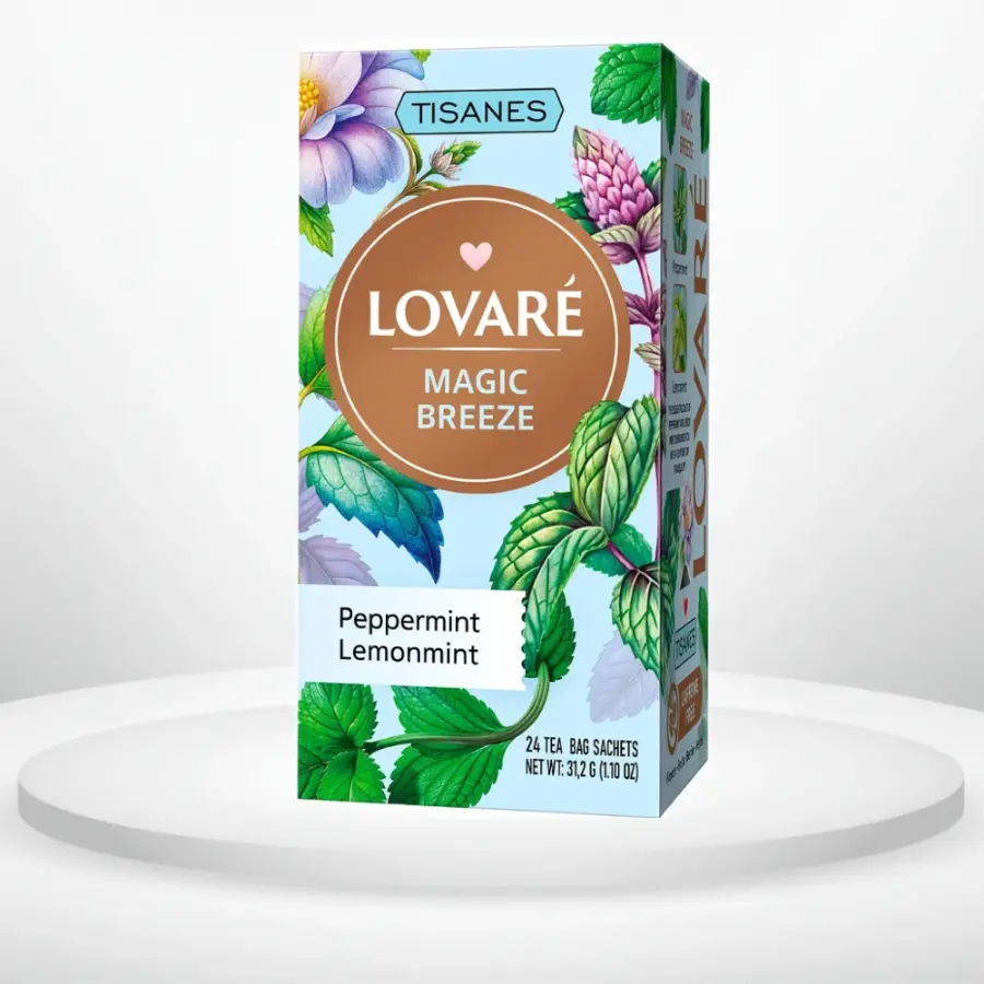 Чай Lovare Magic Breeze М'ята 24 пак