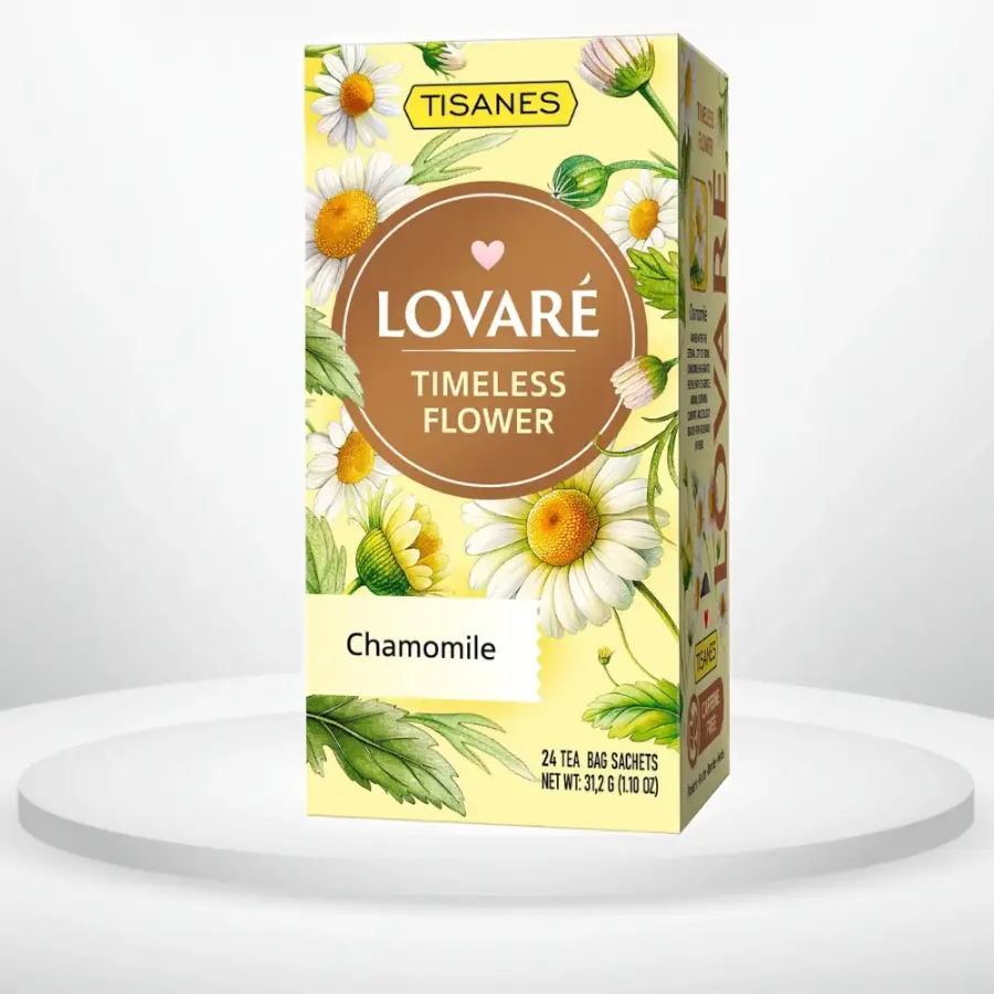 Чай трав'яний Lovare Timeless Flower Ромашка 24 пак