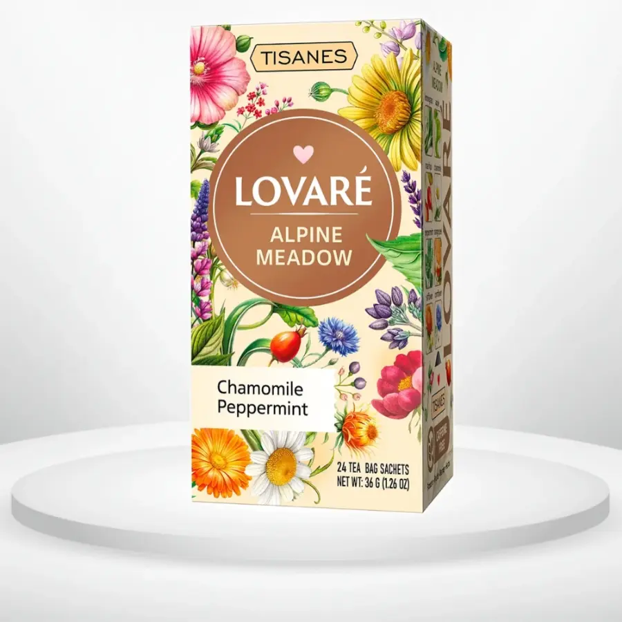 Чай трав'яний Lovare Alpine Meadow 24 пак