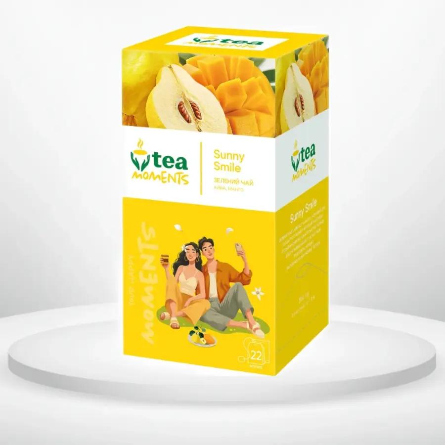 Чай зелений Tea Moments Sunny Smile 22 пак