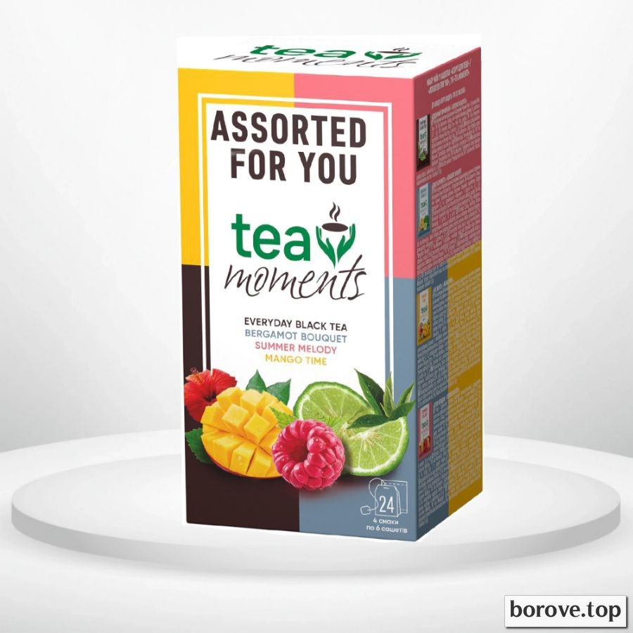 Tea moments моментс асорті 24 пак