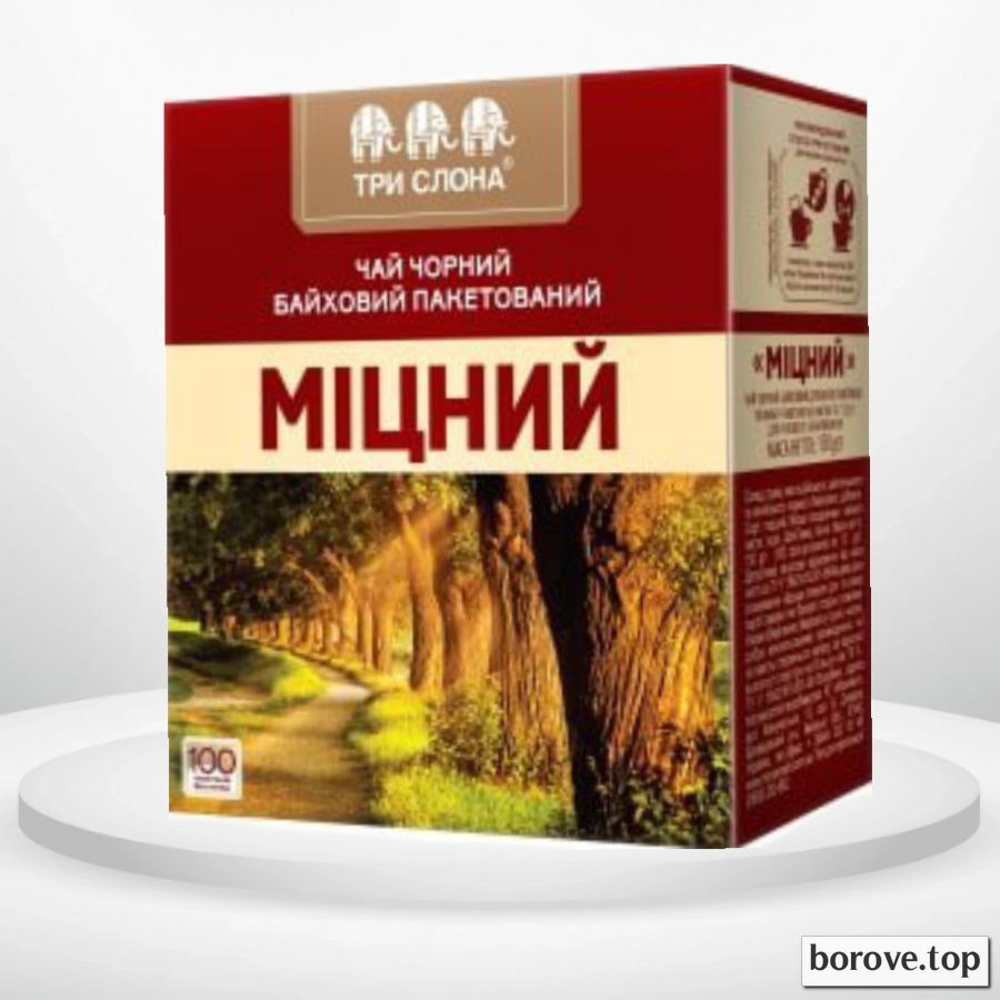 Чай чорний Міцний 100 пак