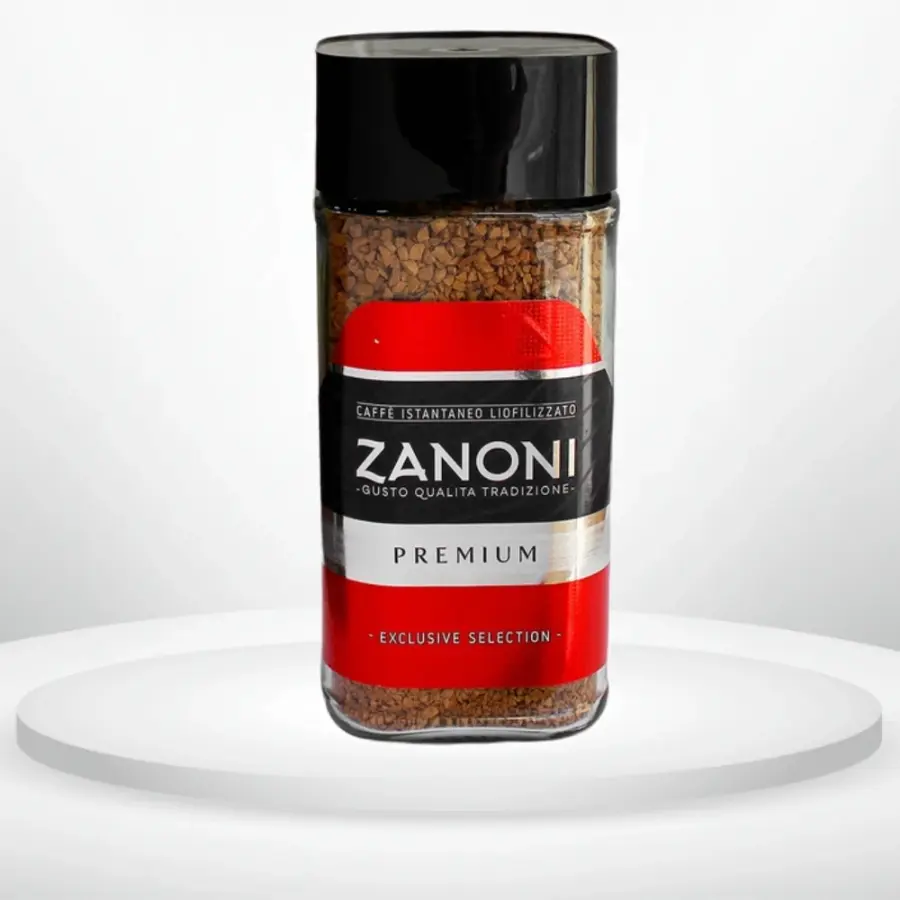 Кава розчинна Zanoni Premium банка 200 г