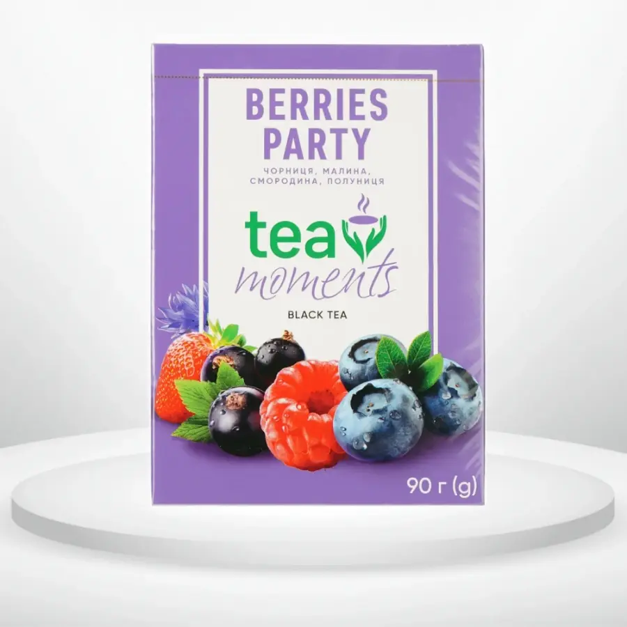 Tea Moments Berries Party моментс Лісова ягода розсипний 90 г