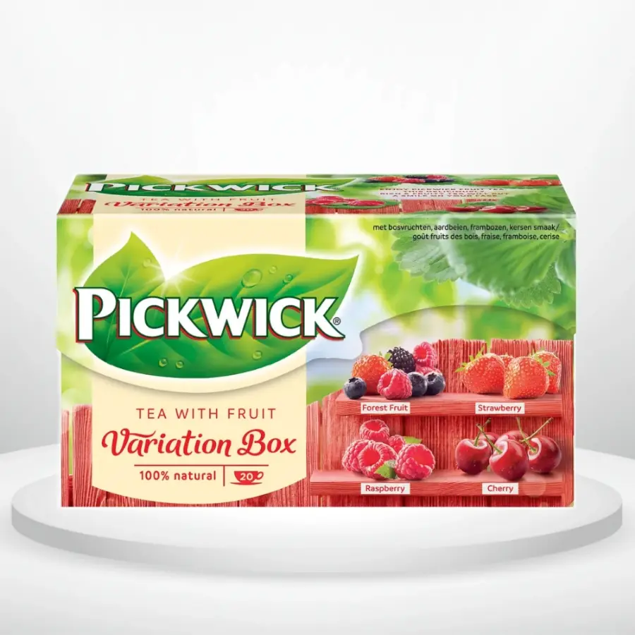 Чай чорний Pickwick Асорті з ягодами 20 пак