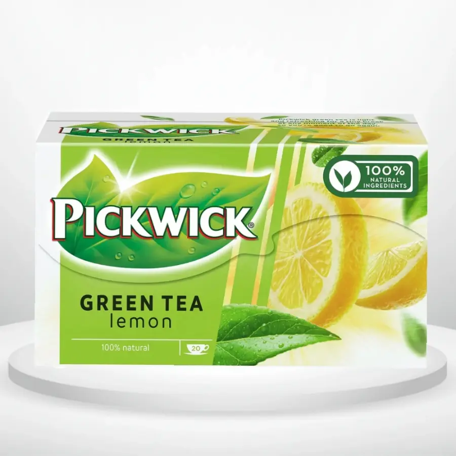 Чай зелений Pickwick Лимон 20 пакетиків