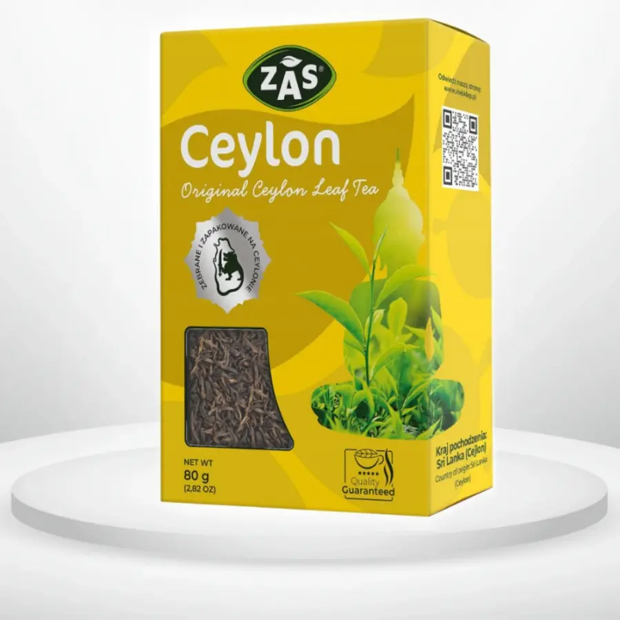 Чай чорний ZAS Ceylon 80 г