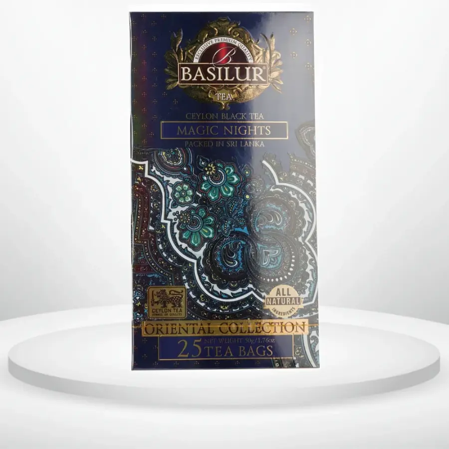 Чай чорний Basilur Oriental Magic night 25 пак