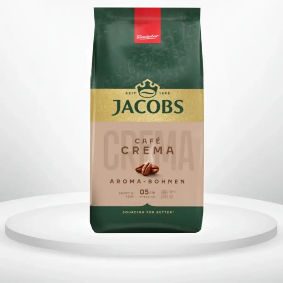 Кава Jacobs Aromabohnen Cafe Crema 500 г