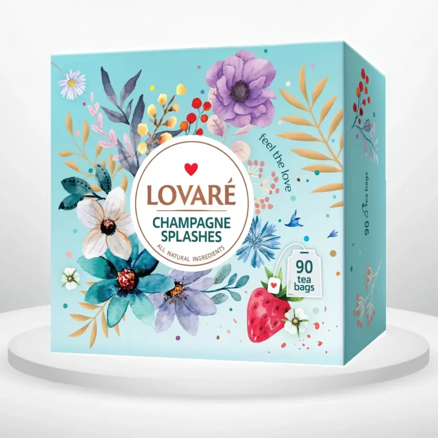 Ловаре Бризки шампанського подарункова 90 пакетиків