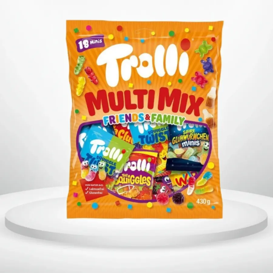 Набір желейних цукерок Trolli Multi Mix 430 г