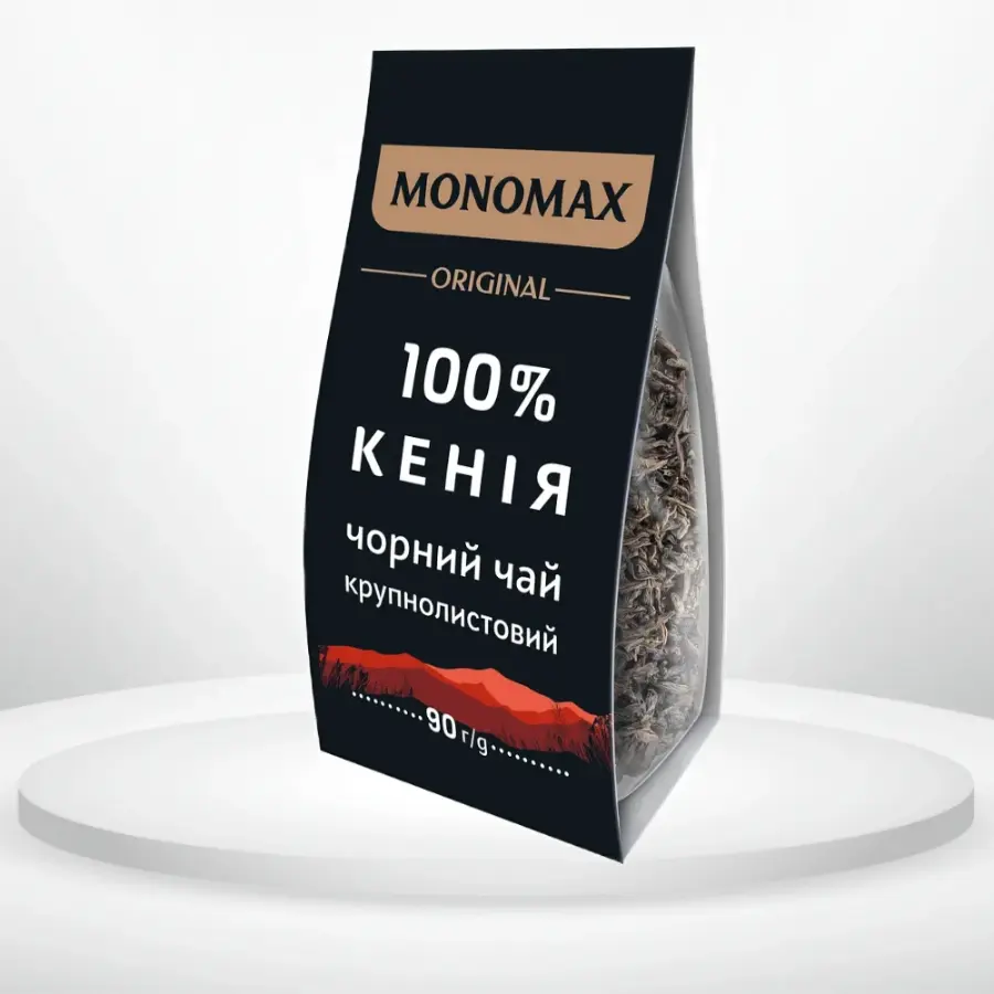 Чай чорний Monomax 100% Кенія крупнолистовий 90 г