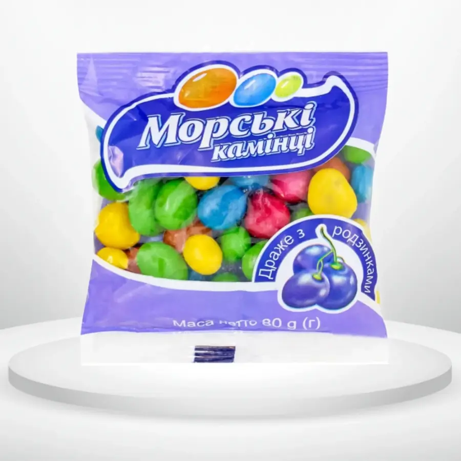 Драже Malbi Морські камінці 80 г 