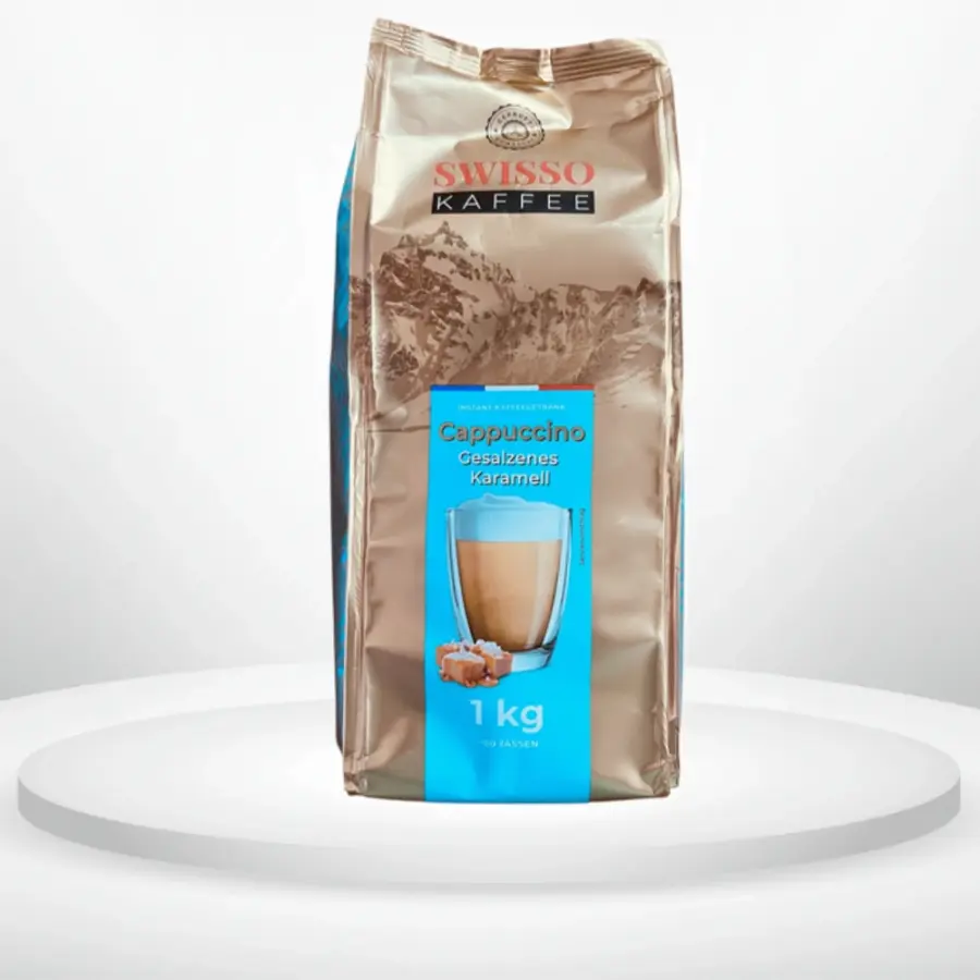 Капучино SWISSO Солона карамель 1 кг