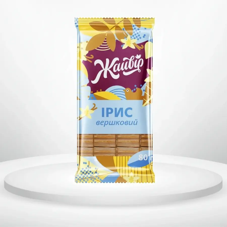 Ірис Жайвір Вершковий 80 г