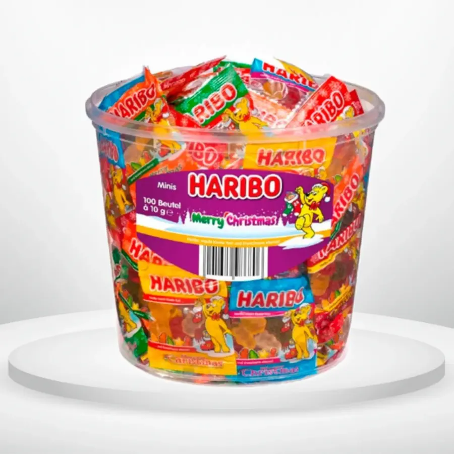 Мармелад Харібо Різдвяні поштучно 10 грам