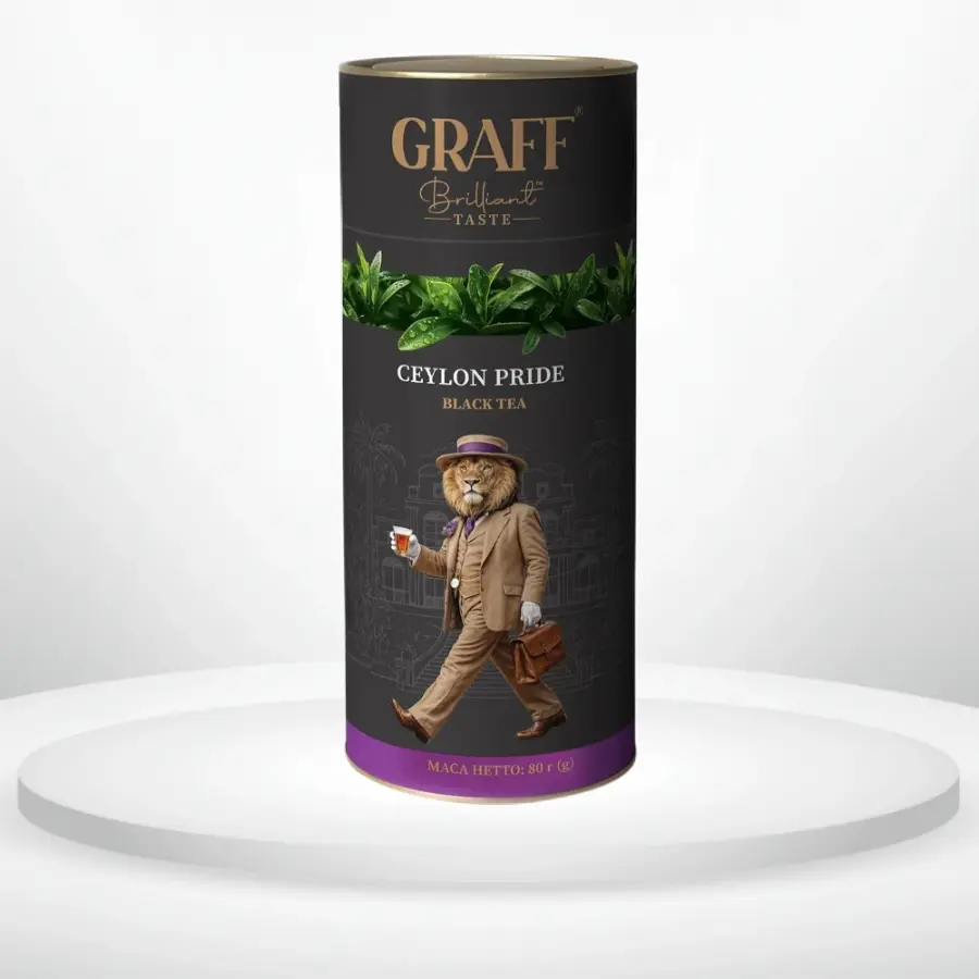 Чай чорний Graff Ceylon pride тубус 80 г