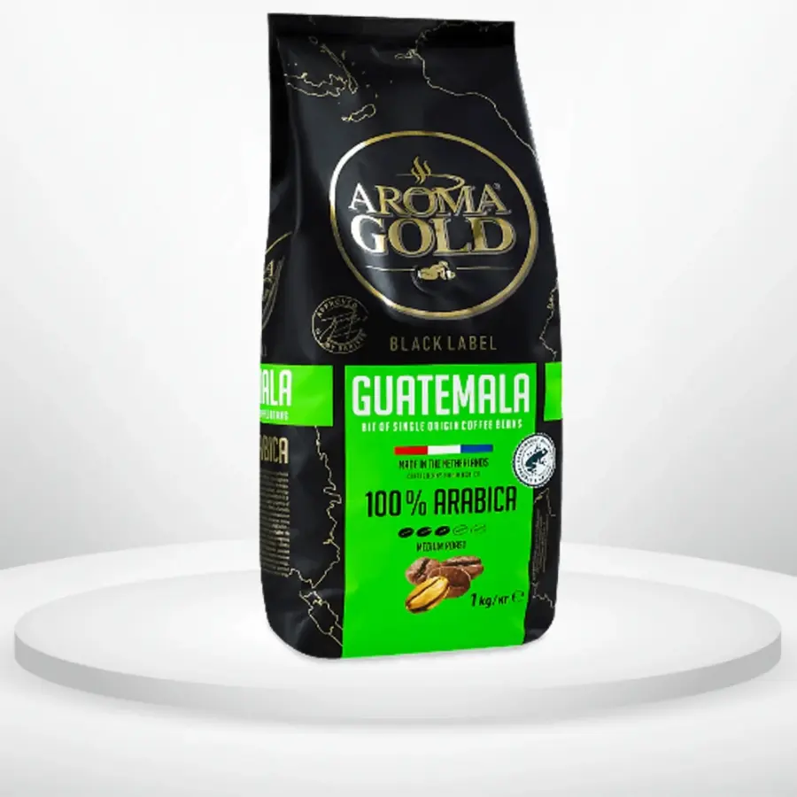 Кава зерно Aroma Gold Black Guatemala 1кг