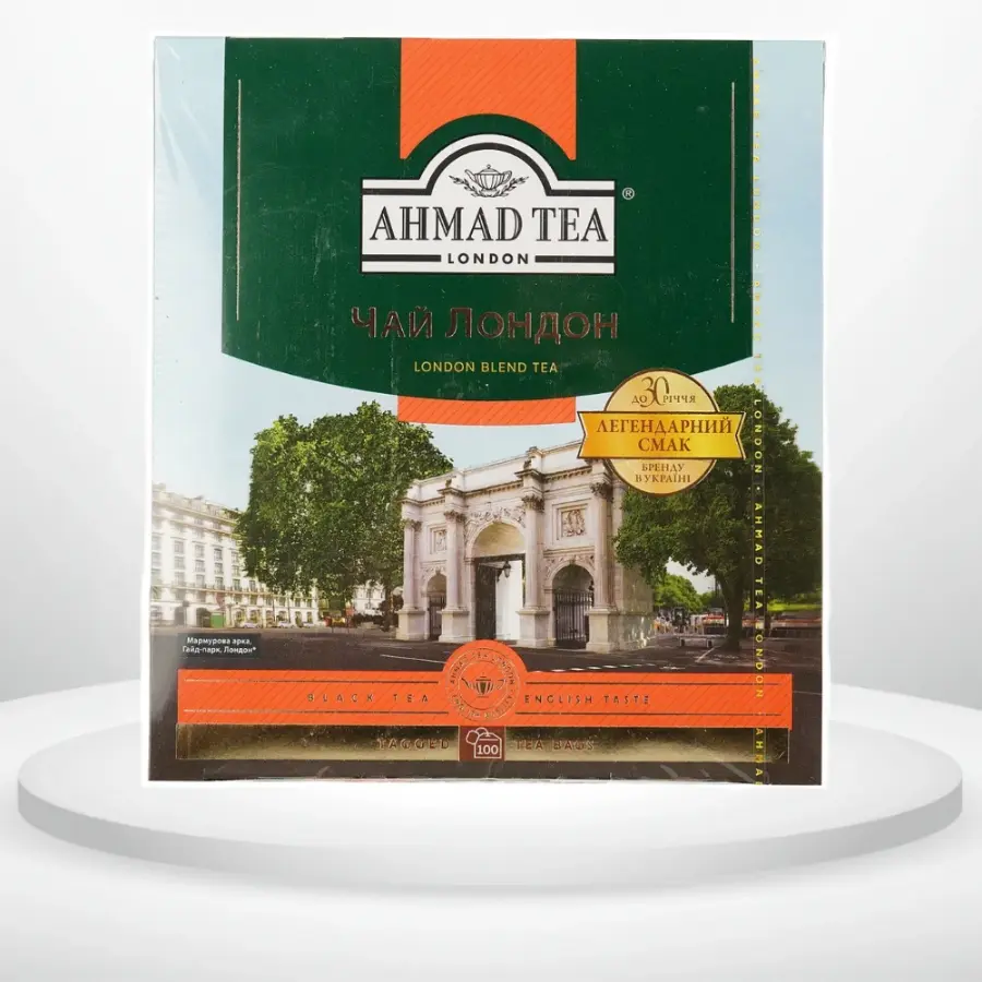 Чай чорний Ahmad Tea Лондон 100 пак