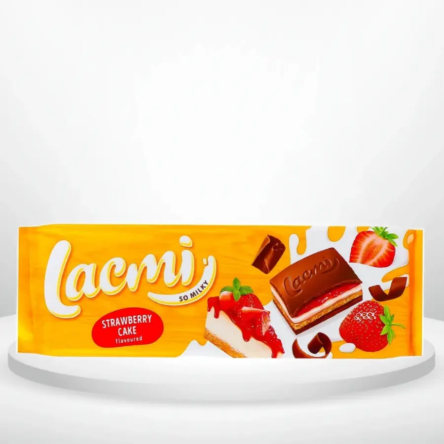 Шоколад молочний Roshen Lacmi полунична панакота 275 г
