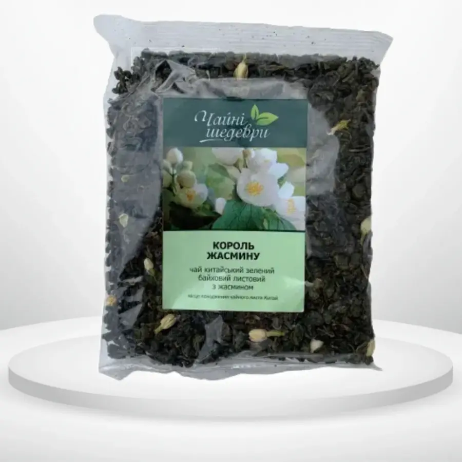 Чай зелений Чайні шедеври Король жасмину 100 г