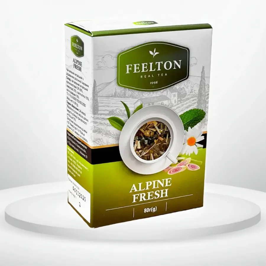  Чай трав'яний Feelton Allpine Fresh 80 г