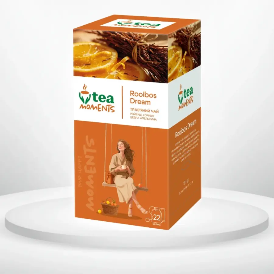 Чай зелений Tea Moments Rooibos Dream 22 пак