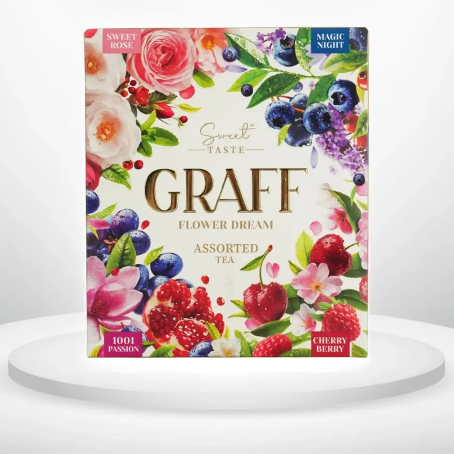 Асорті чаю Graff Квіткова мрія/Flower Dream 32 пак