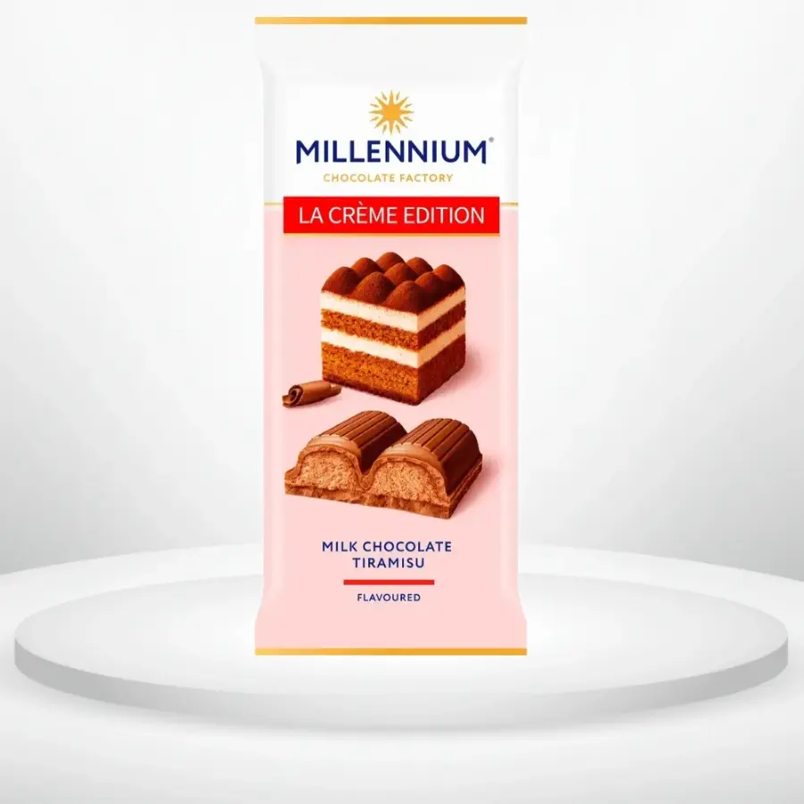 Шоколад Millennium La Creme Edition Тірамісу 100 г