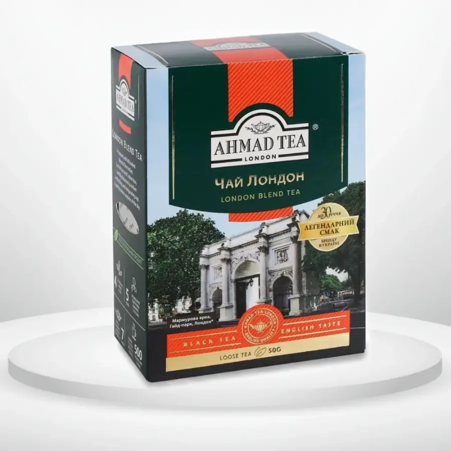 Чай чорний листовий Ahmad Tea Лондон 50 г