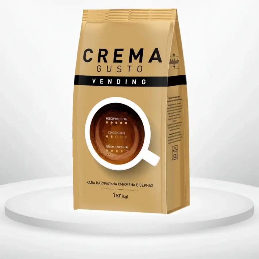 Кава у зернах Ambassador Vending Crema Gusto 1 кг