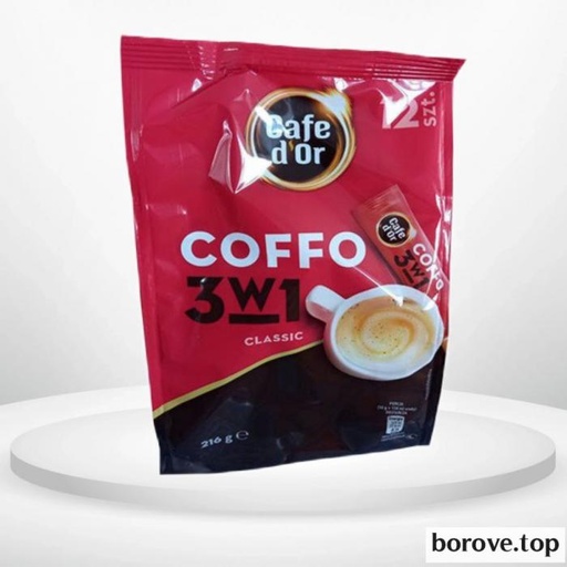 Коффо 3 в 1 червоний 12 пак