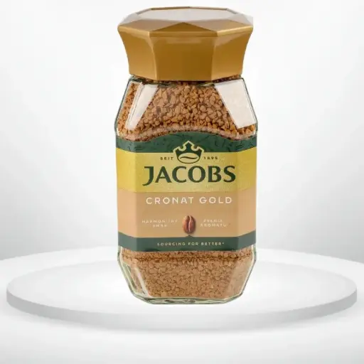 Кава розчинна Jacobs Gold Cronat 200 г банка