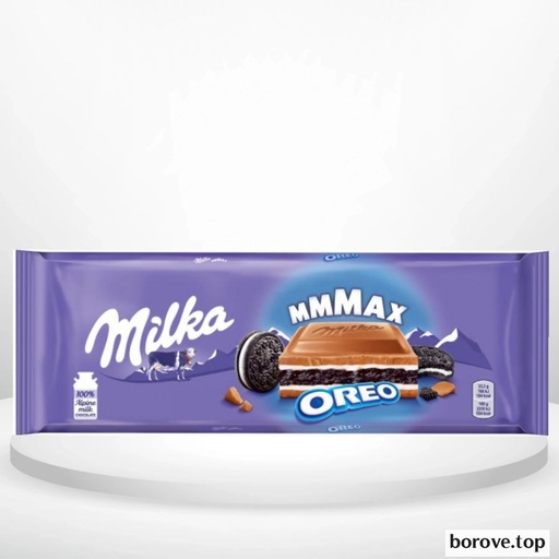 Шоколад Milka зі шматочками печива Орео 300 г