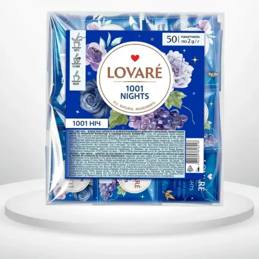 Чай ловаре 1001 ніч 50 пакетиків