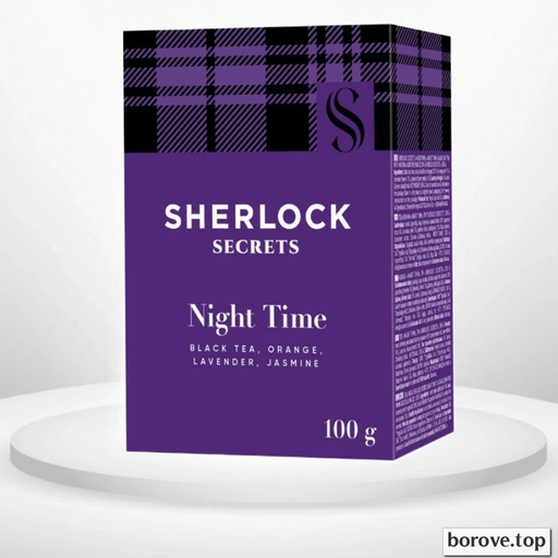 Шерлок нічний час чорний апельсин, лаванда 100 г