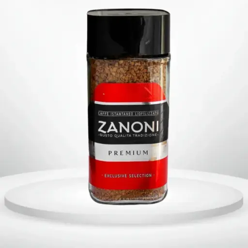 Кава розчинна Zanoni Premium банка 200 г