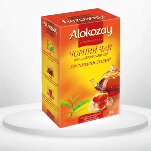 Чай Alokozay чорний 180г алокозай