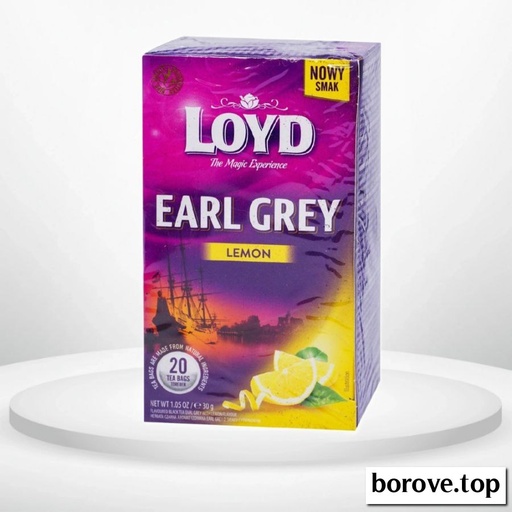 Loyd бергамот лимон 20 пак
