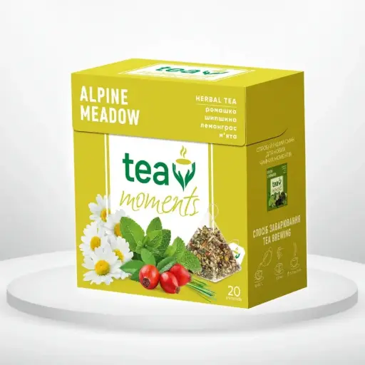 Чай трав'яний Tea Moments Alpine Meadow 20 пір