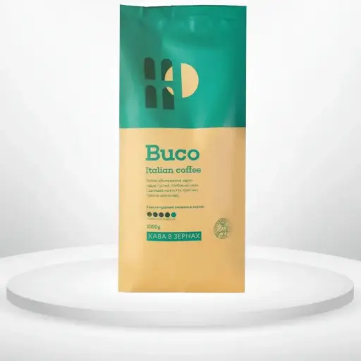 Кава в зернах Buco Italian coffee 1 кг
